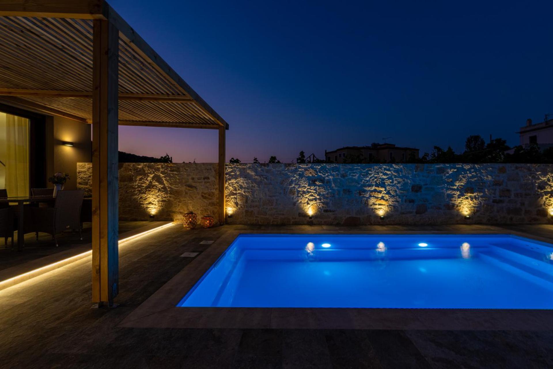 Irisma Luxury Villa With Private Pool Archanes Exterior photo